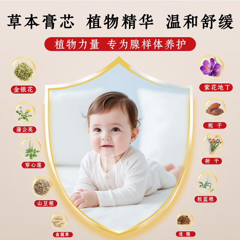 欧修堂小儿腺样体肥大贴儿童鼻炎中药调理腺体保健睡觉打呼噜专呼吸中用药 两盒装BX