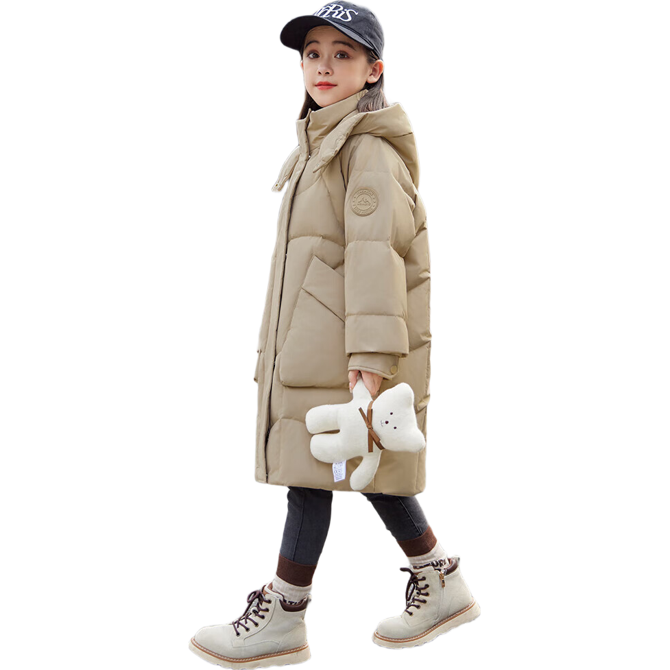 ABC KAIA��ƷŮͯ���޷�2025�¿��г����ͯ�Ӻ񶬼��д�ͯװ����Ů������ ����ɫ 160 ����90-105�� 99Ԫ��90��Ѽ�ޣ����ɰ��ͣ���������