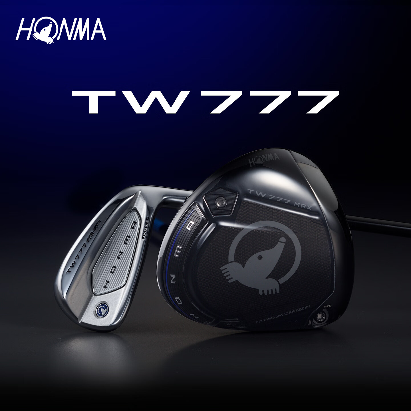 HONMA2026新品 TW777高尔夫球杆3木7铁男士套杆职业球杆赠推杆球包 【碳素】777 PCBMAX 铁杆组