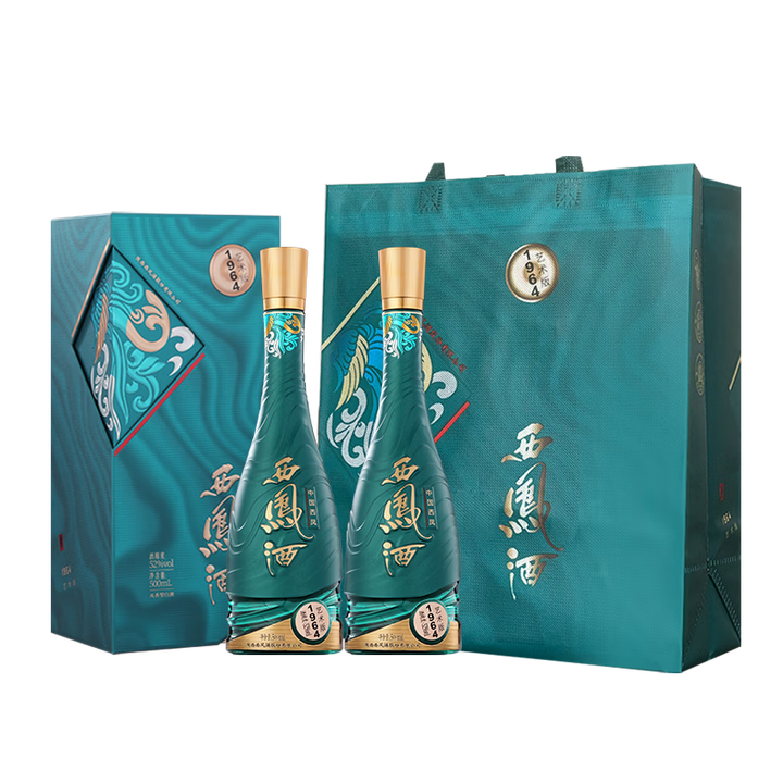 �����1964������ 45�� 500ml ��װ�����Ͱ׾� �������� 52%vol 500mL 2�� (�����) 399Ԫ