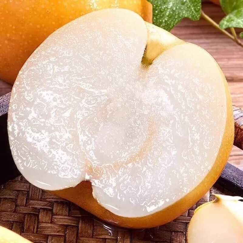 【活动专享】山东冰糖秋月梨 脆甜多汁梨子新鲜水果 礼盒送礼佳品 【推荐】单果约350g+｜净4.5斤｜4-6颗