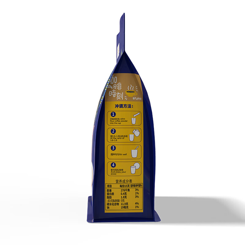 夫卡顿升级加量装浓香咖啡15g*30条蓝山卡布奇诺混合袋装速溶冲泡咖啡 蓝山卡布混合袋装+杯子 15g*30条