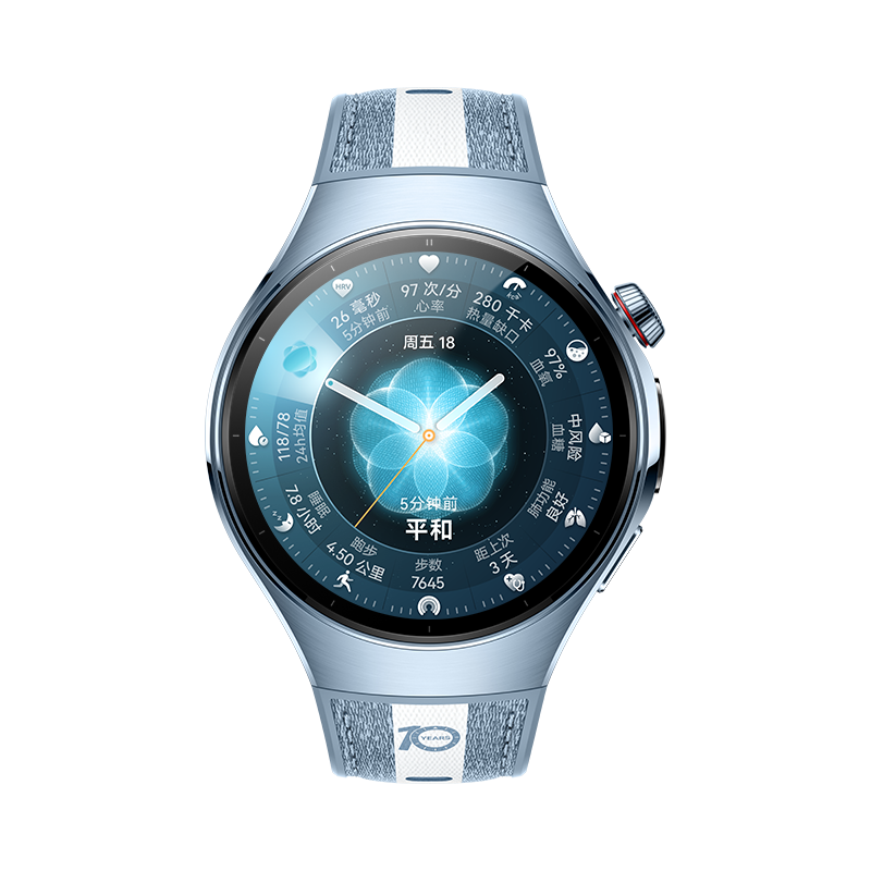 ��Ϊ HUAWEI WATCH ʮ�����46mm ����� ��ɫ ���켶�ѺϽ���� ��Ƥ���ϱ��� 2451.84Ԫ
