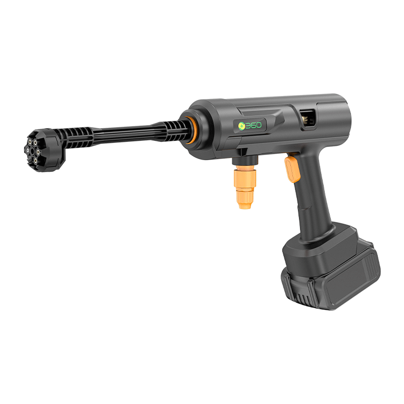 360高压无线洗车机家用清洗机洗车泵刷车泵洗车神器洗车水枪无刷电机 360无线洗车枪系列 200W+人加购360品牌丨强劲水压 【真无刷单电5芯】5米水管+泡沫壶+六合一枪头