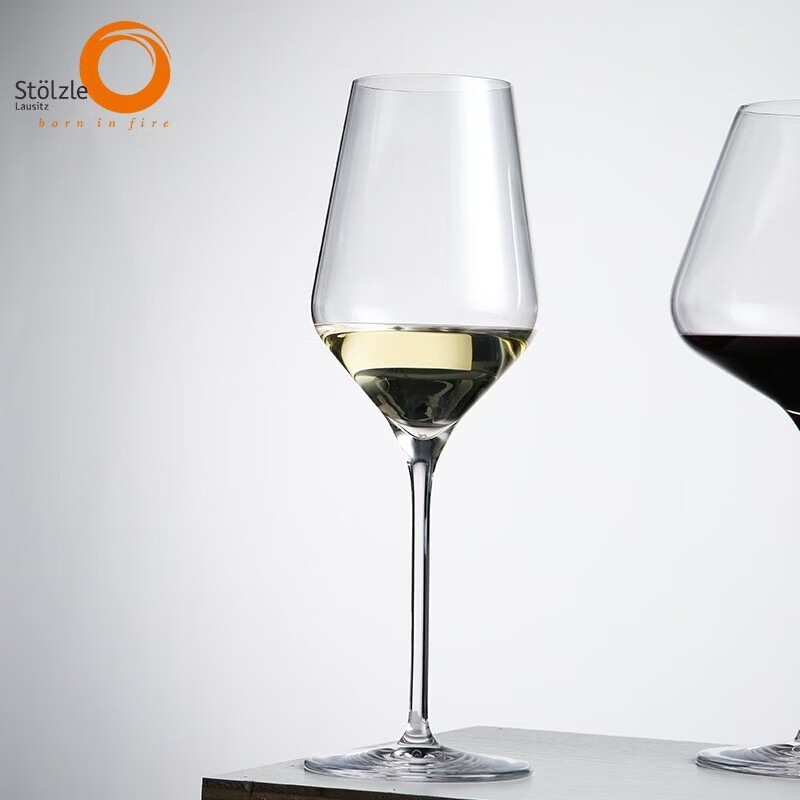 索雅特stolzle水晶红酒杯德国进口勃艮第套装家用轻奢高级感高脚杯一对 超凡白葡萄酒杯2只装 404ml