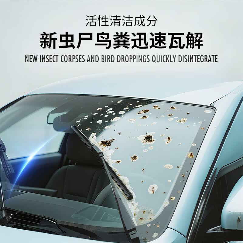 索纳克斯（SONAX）德国进口汽车玻璃水浓缩液去油膜虫胶雨刷精去污雨刮精前挡雨刮水 【2027年到期】经典清香250ml