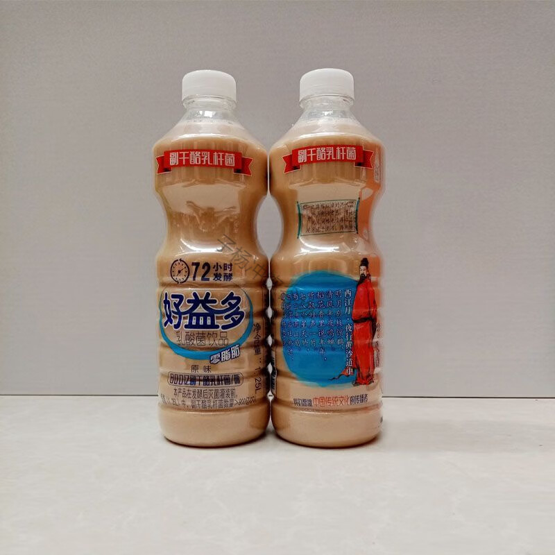 好益多1.25l大瓶乳酸菌牛奶饮品0脂肪家庭装发酵型含乳饮料 好益多1