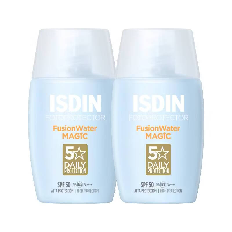 怡思丁（ISDIN）防晒霜隔离30ml*2 SPF50西班牙进口高倍户外防紫外线礼物女