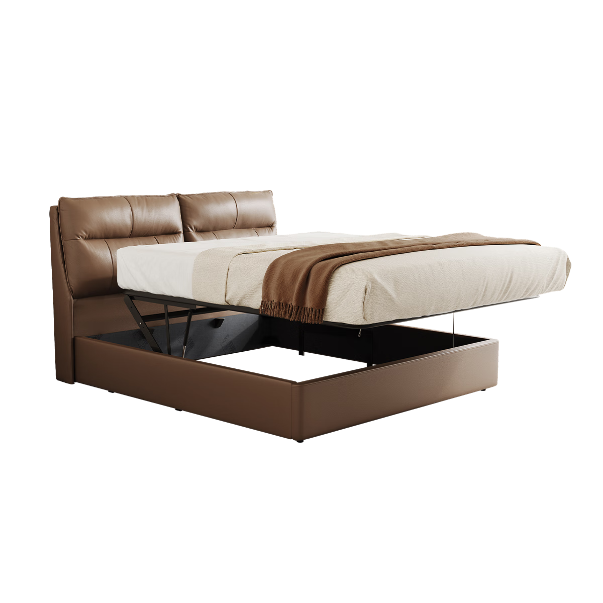 ֥���� C612 ��Ƥ����˫�˴� 1.8m ���ﴲ ������ 2938.61Ԫ