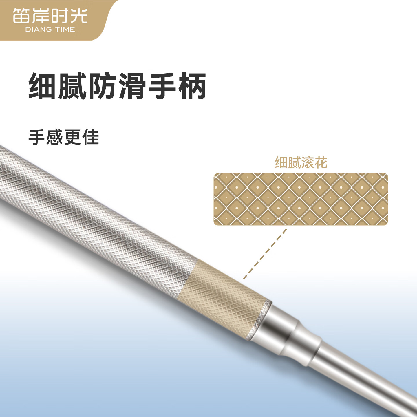 笛岸时光高品质不锈钢双头挖耳勺采掏耳朵扣神器成人家用螺旋耳屎清理工具 DA-1009 双头挖耳勺