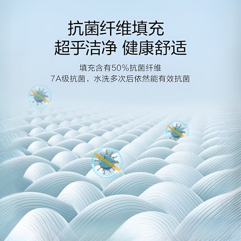 SAWAAG德国希尔顿同款羽丝绒枕头五星级酒店深度睡眠颈椎病护颈锥助睡眠 白色款【高枕48*74cm】 单只 蓬松柔软 超软护颈