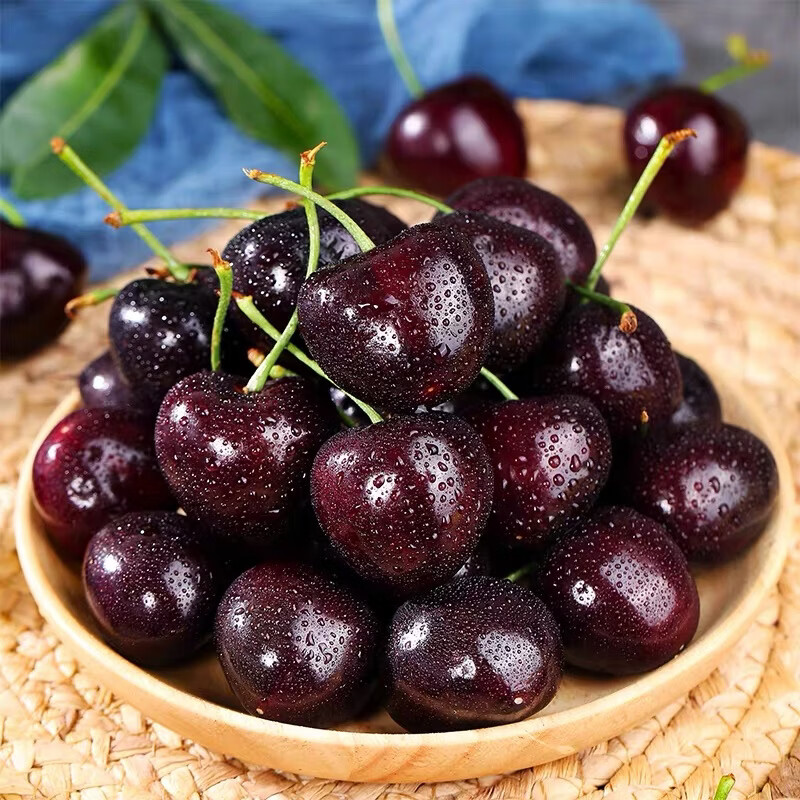 智利进口车厘子新鲜水果礼盒应当季大樱桃345J整箱现货立发孕妇 2斤(净重) 桑提娜 大果 J 单果26-28mm 黑珍珠
