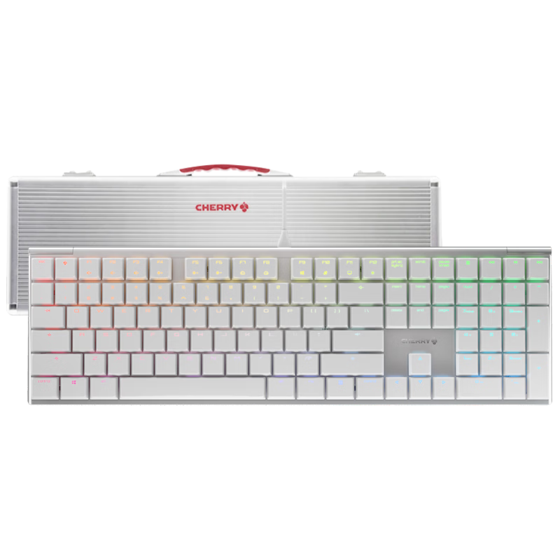 CHERRY 樱桃 MX BOARD 10.0 109键 有线机械键盘 银色 CherryLP轴 RGB