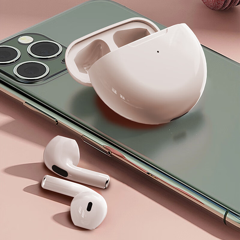 天语（TOUCH）蓝牙耳机真无线降噪 入耳式 高音质低延迟 运动游戏音乐 超长续航 学生福音 适配苹果安卓全兼容 柔光肤