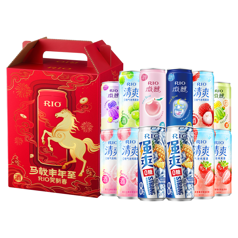 ��� RIO ��β��ǿˬ��ˬ 330ml*10+250ml*2 ������� 70Ԫ(����ȯ)+������4Ԫ����