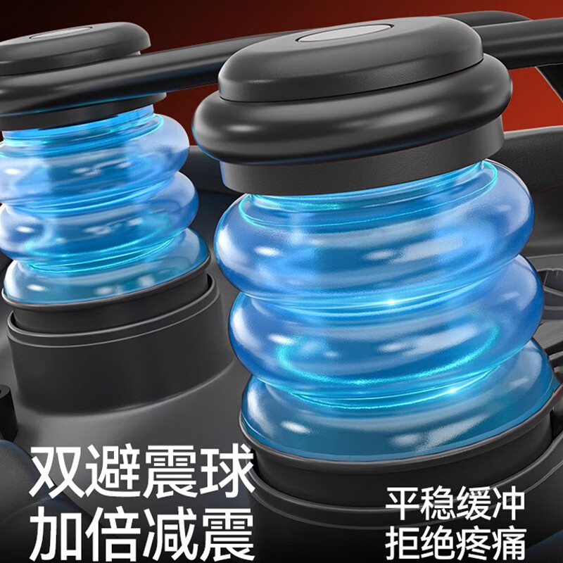 迅霆自行车坐垫加厚防痛硅胶超软车座山地公路车座垫坐鞍骑行装备配件 超软防屁股痛【高弹记忆棉+球形减震+防水PU皮】A