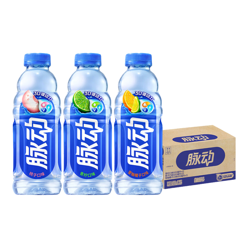 Mizone/���� ά���� ƿװ �˶����� ��Ͽ�ζ 600ml 15ƿ 53Ԫ