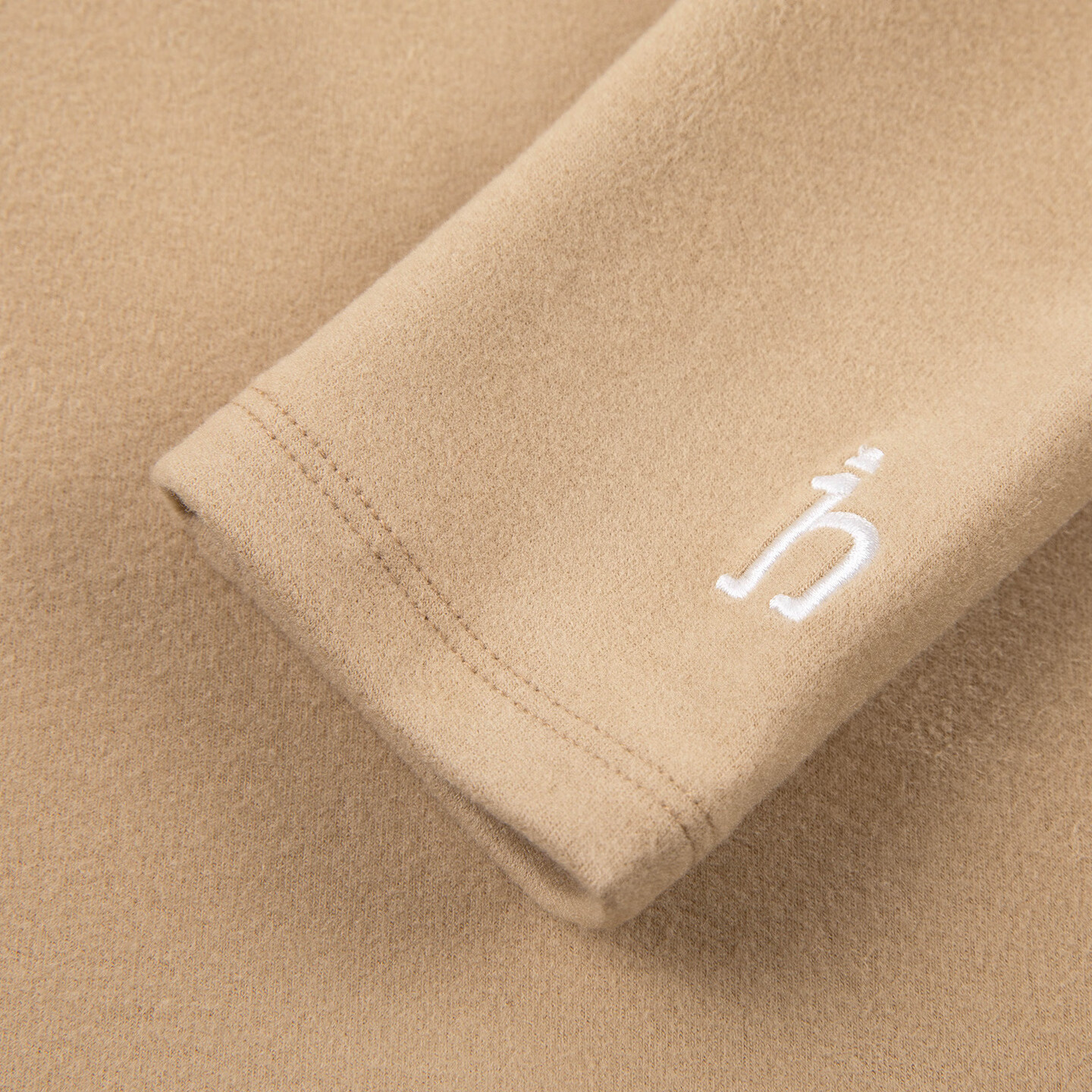 哈吉斯（HAZZYS）童装男女童打底衫2025秋新品针织双面欧绒上衣 钻石黑 130