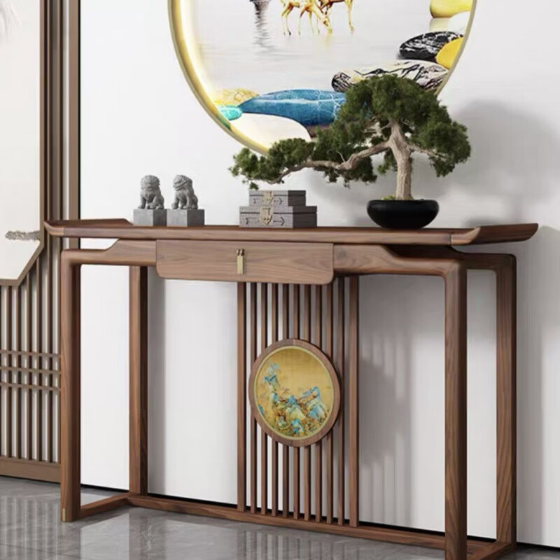 ��������ʽ����������ʵľ����ľɫ��̨�뻧�������ؼ�������ʽ����ľ ǳ����ɫ 100*35*85 1483.73Ԫ