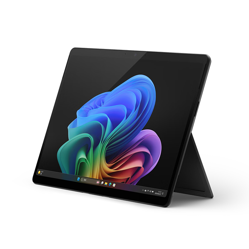 微软(Microsoft)Surface Pro 第11版 二合一笔记本电脑 国家补贴20% 轻薄本 AI+PC 骁龙 X Elite 16G 512G 典雅黑