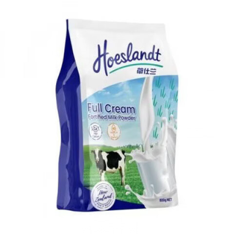 荷仕蘭新西蘭原裝進(jìn)口荷仕蘭奶粉全脂奶粉成人奶粉原罐800g 全脂奶粉800g1袋