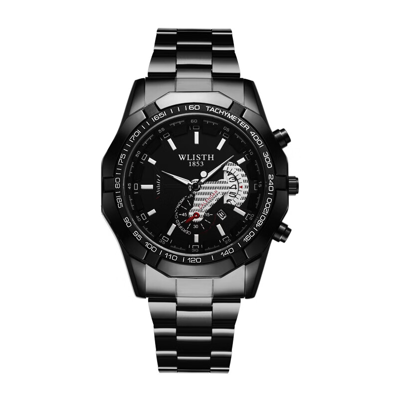 腕表防水非机械表大表盘男士手表日历运动手表创意男表