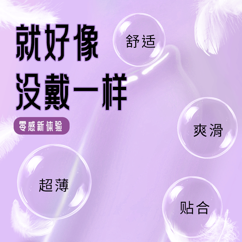安太医超薄避孕套安全套男用计生用品小雨伞避育套环子byt保险套备孕套 【超薄裸入】潘金莲-超薄水润10只装