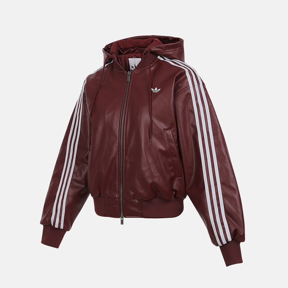 ���ϴ�˹��adidas��W PLEATHER JKT�˶������޷�����KU6858 KU6858 ���� M