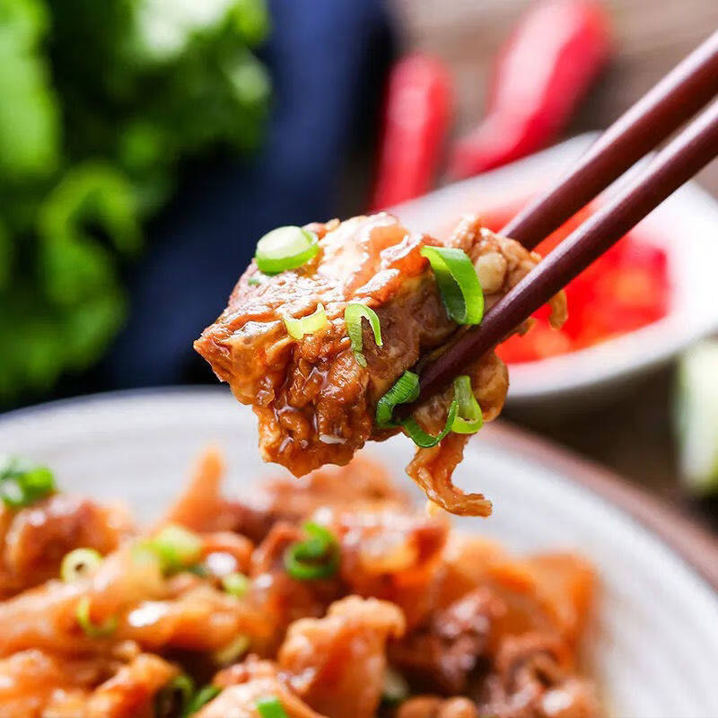 超市代购同款牛筋头巴脑筋5斤全熟筋头巴脑牛蹄筋牛头肉牛 正宗筋头巴脑250g*2袋