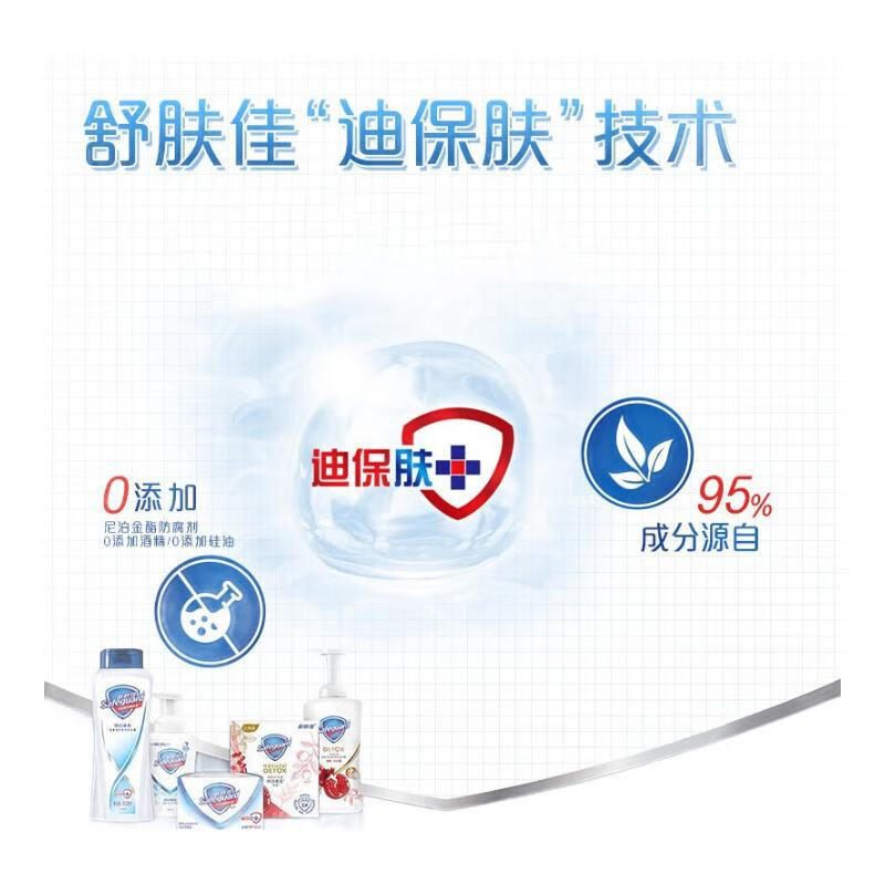舒肤佳香皂 洗去细菌99.9%沐浴洗手洁面通用深层清洁 温和不刺激 舒肤佳香皂4块【3纯白+1薰衣草】实惠装