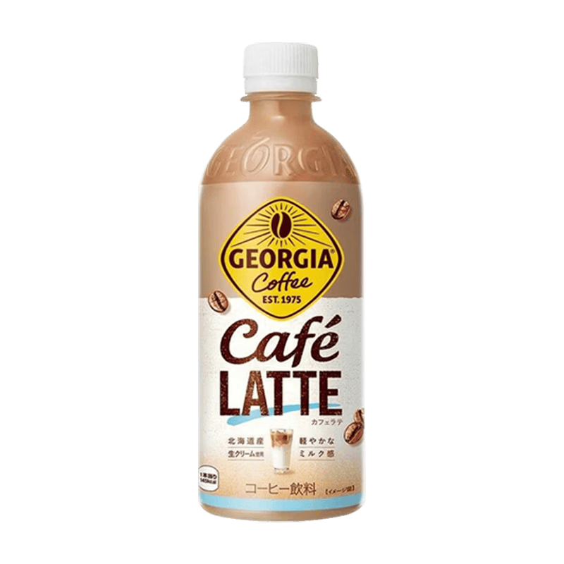 可口可乐（Coca-Cola）乔治亚Georgia拿铁咖啡整箱装500ml*24瓶日本原装进口8月到期