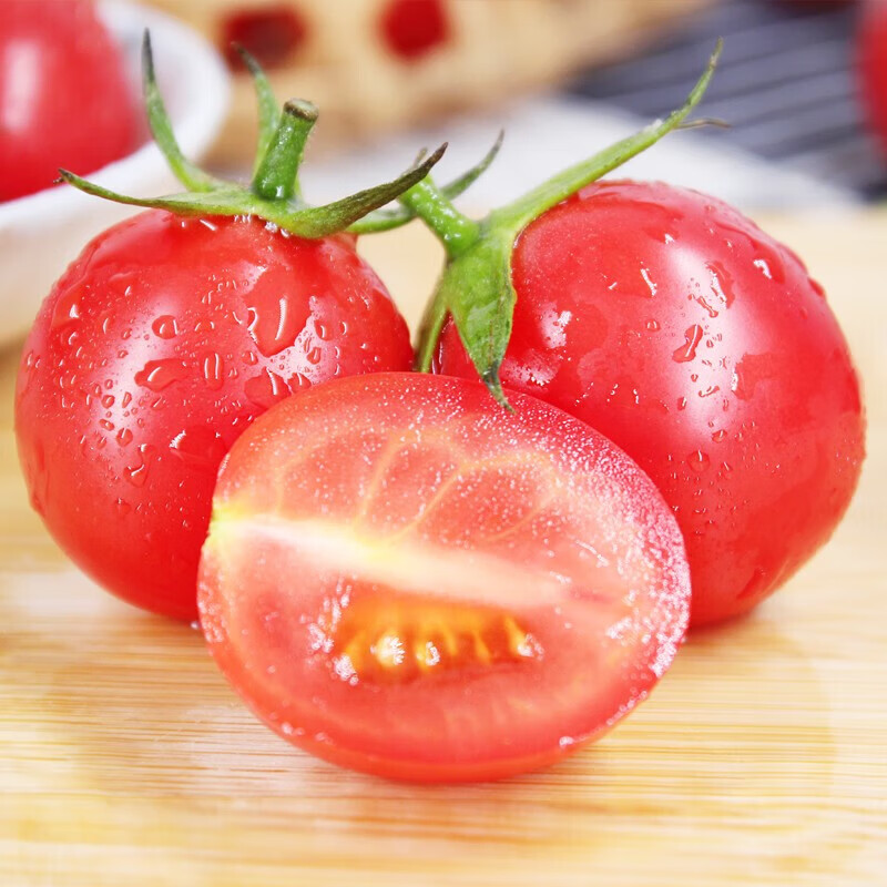 果食鲜丰正宗千禧小番茄圣女果小西红柿新鲜水果圣女果源头产地直发 千禧小番茄圣女果 5斤