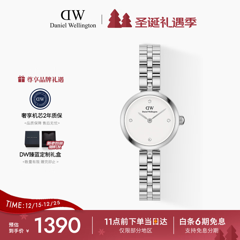 丹尼尔惠灵顿（DanielWellington）DW手表女Elan瑰美系列女士腕表送女友节日礼物DW00100716