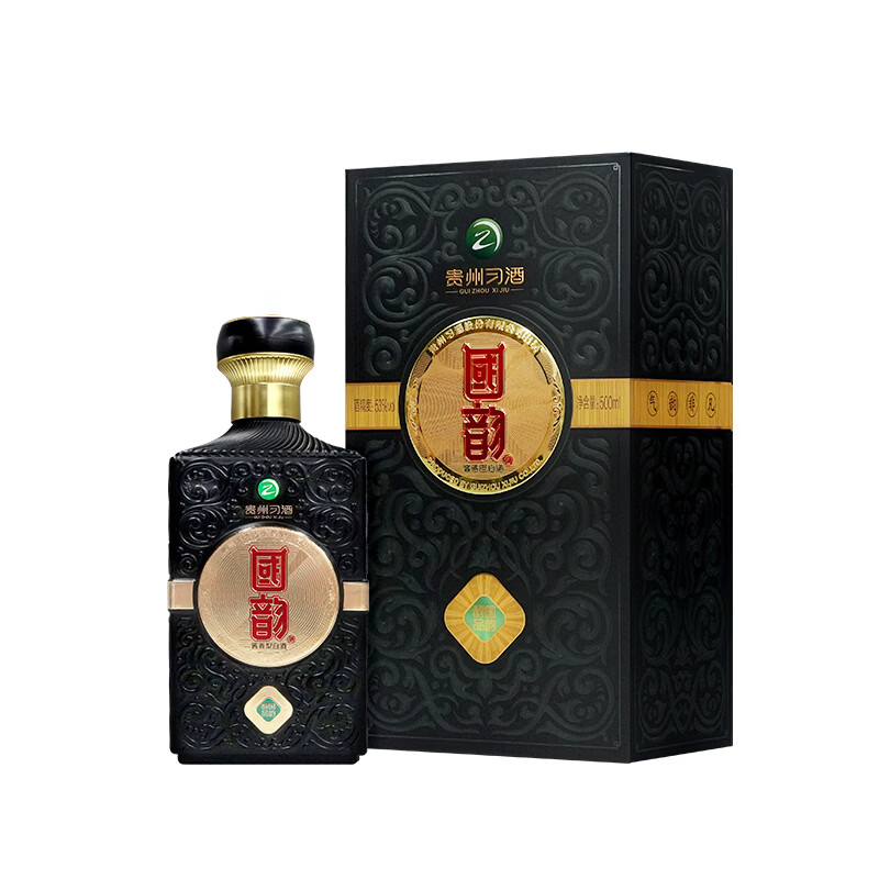 习酒国韵醇品 53度酱香型贵州白酒 500ml 节日送礼 53度 500mL 2瓶