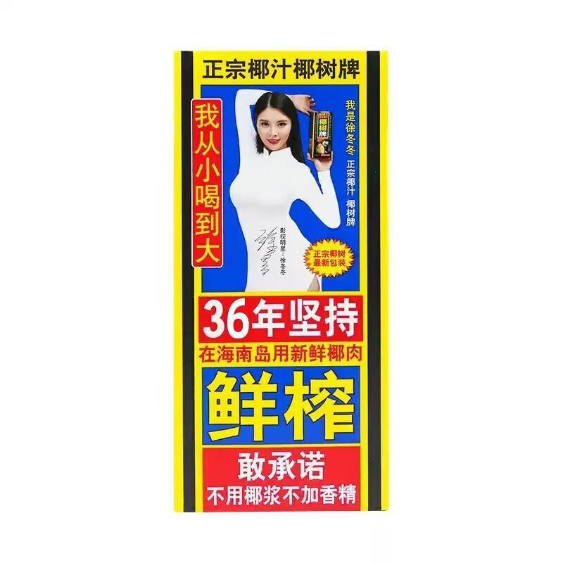1L2盒椰汁正宗牌海南特产植物蛋白椰奶椰子汁饮料1000ml 椰树椰汁1L*2盒