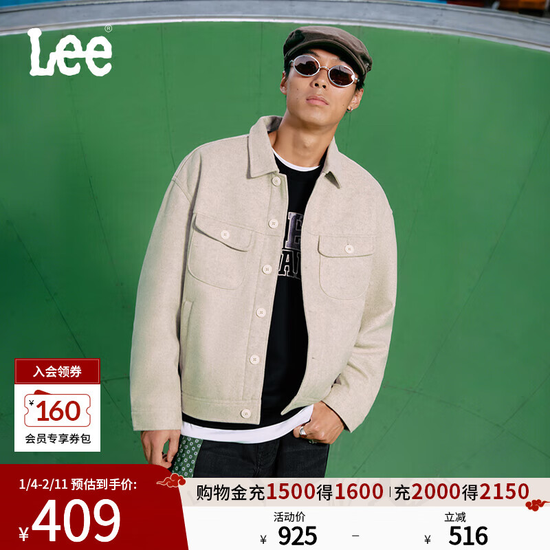 Lee25�ﶬ��Ʒ���ʰ淭�����ë�ʸ��������Ůͬ���޷����׳��� ����ң�����ƫ����Сһ�룩 2XL 222.75Ԫ