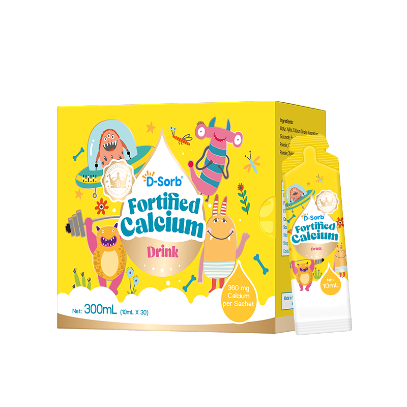 D-Sorb强化钙营养补充液钙柠檬酸钙液体钙新西兰进口（新旧版本混发）
