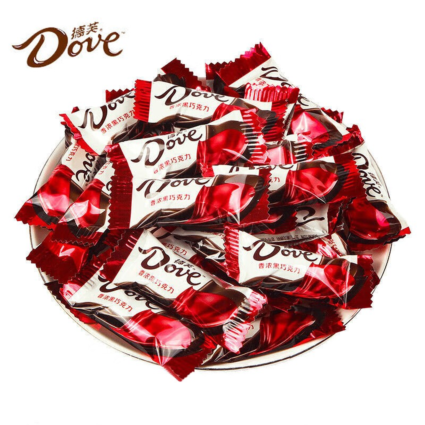 德芙巧克力礼盒生日情人节礼物送女友女生女朋友老婆仪式感tzt 德芙醇香黑巧4.5g*40粒临期26年1月16日到期