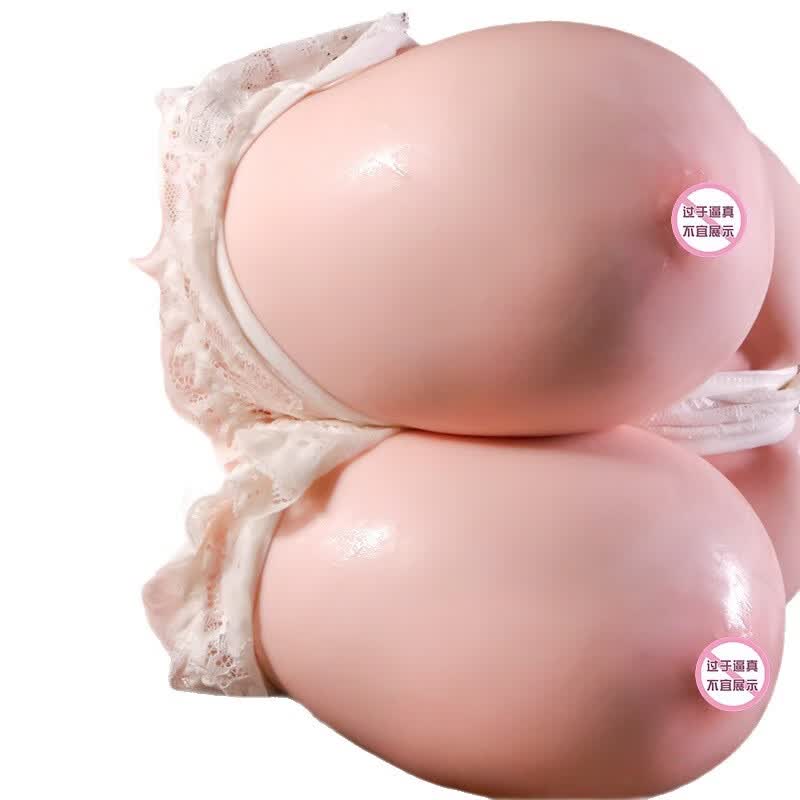 久爱飞机杯大奶乳房可插入阴臀倒模名器男士成年人用品性玩具自慰 软心嫩乳-大号