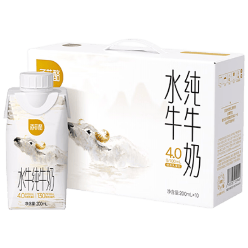 �ٷ��� 4.0gˮţ �λø� ��ţ�� 200ml 10�� 132.09Ԫ��3��(��44.03Ԫ/��)