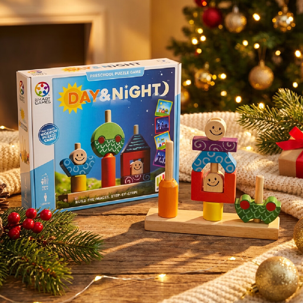 SMART GAMES日与夜 儿童益智玩具蒙氏早教积木亲子桌游 开学生日礼物 2岁+ 【出圈爆款】 SMART GAMES日与夜 儿童益智玩具蒙氏早教积木亲子桌游 开学生日礼物 2岁+ 【出圈爆款】