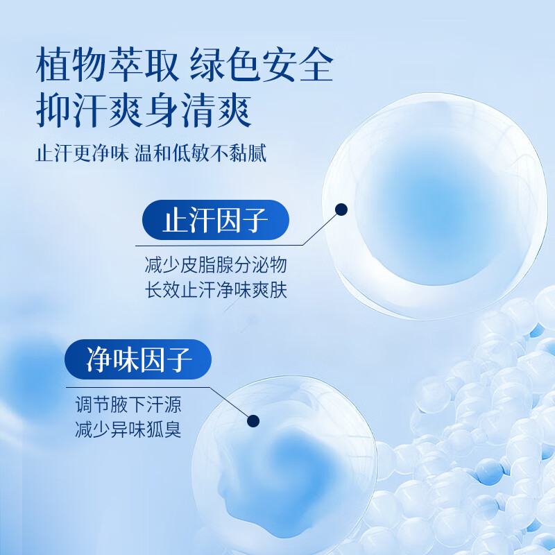 RGFM止汗露狐臭喷雾男女士专用腋下除臭持久止汗喷雾净味干爽喷剂 1瓶(60ml)