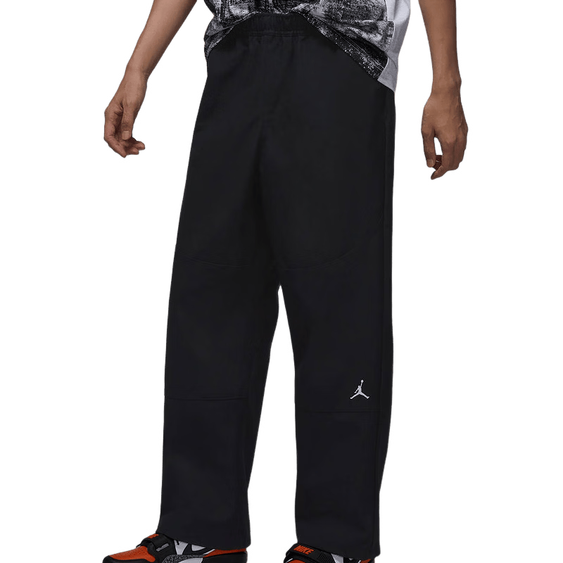 耐克（NIKE）2026春男新款刺绣百搭潮流时尚运动休闲梭织长裤 IF1852-010 L