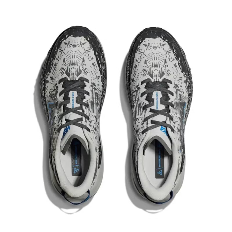 HOKA HOKA FOOT男女款飞速羚羊6运动休闲鞋 SPEEDGOAT 6 轻量透气越野跑鞋 星辰灰|太空蓝 45