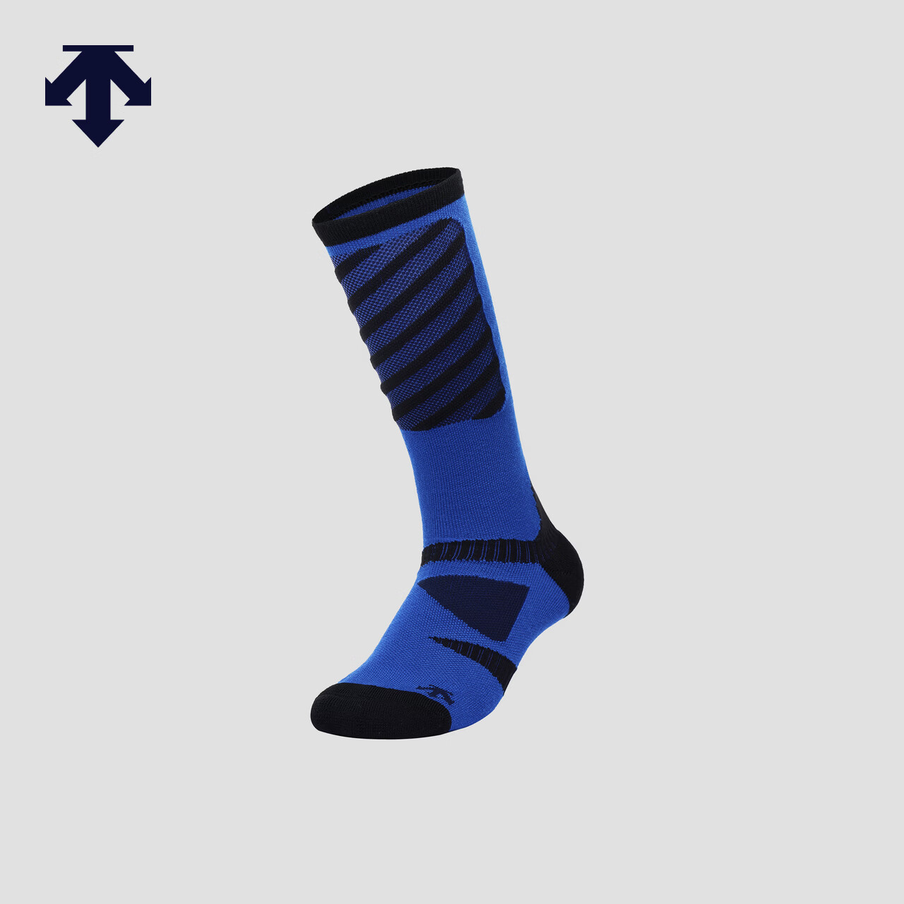 迪桑特（DESCENTE）DESCENTE迪桑特SNOWBOARD系列男女同款高筒袜 BU-蓝色 M