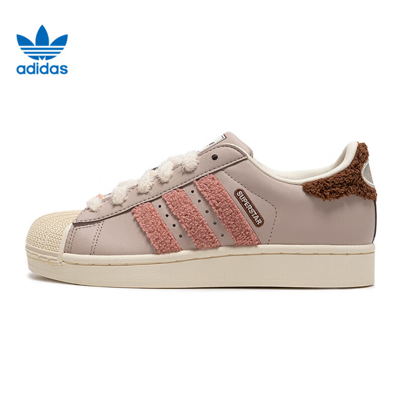 阿迪达斯（adidas）（adidas）三叶草女鞋冬季贝壳头运动鞋休闲鞋板鞋JR6986 JR6986 37