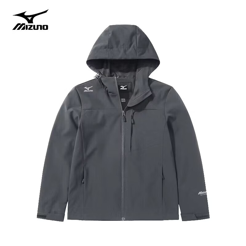 美津浓户外夹克男女登山服锋衣外套防风抓绒内里衣服