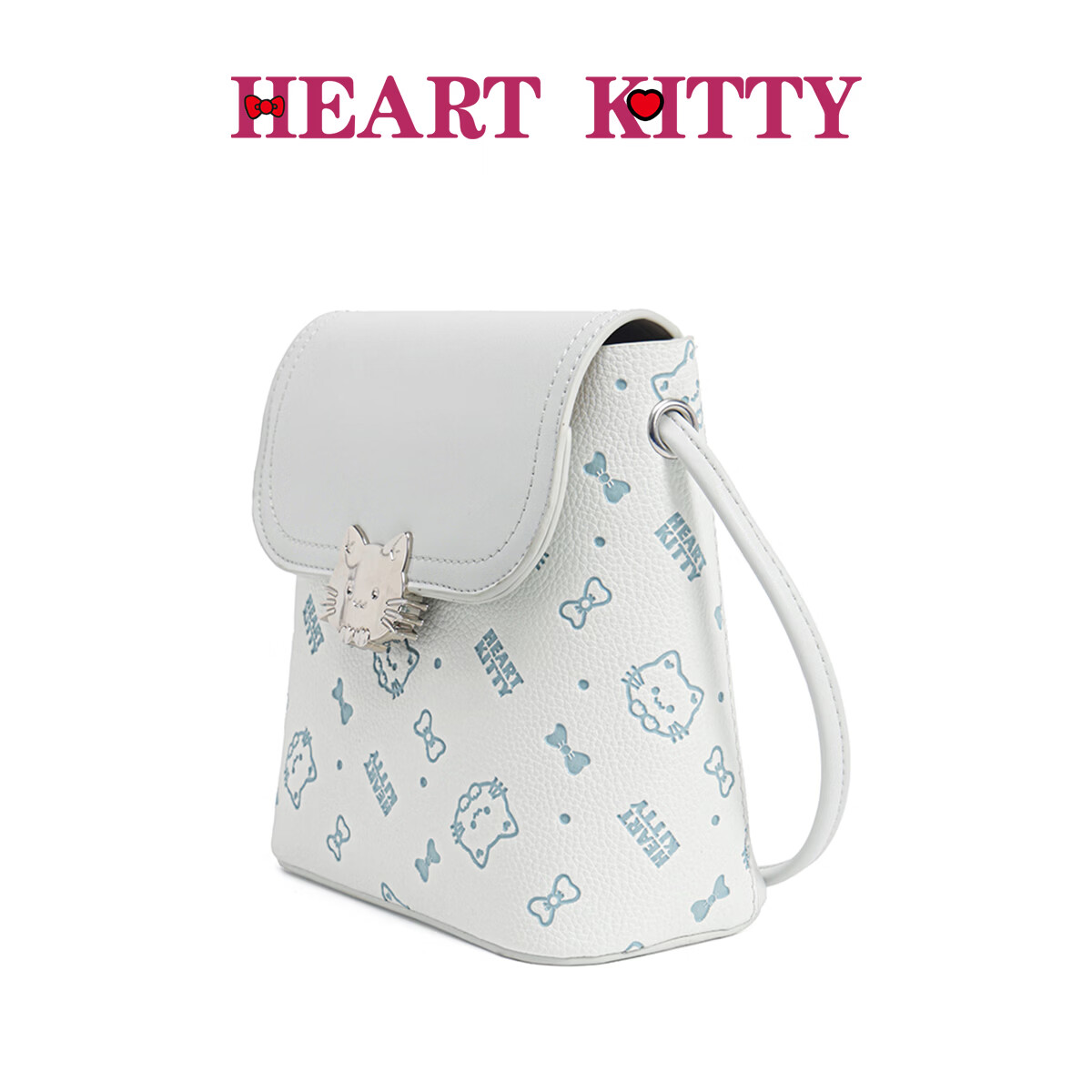 HEART KITTY正品轻便百搭斜挎礼物包上班通勤单肩小包学生手机包女生日礼物包 6621蓝色