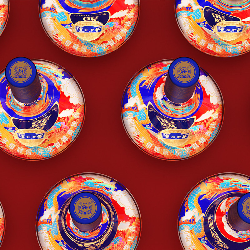 泸州老窖定制酒龙凤銮浓香型白酒52度500ml*2瓶年货礼盒装过节送礼 52度 500mL 2瓶 一盒，送礼袋