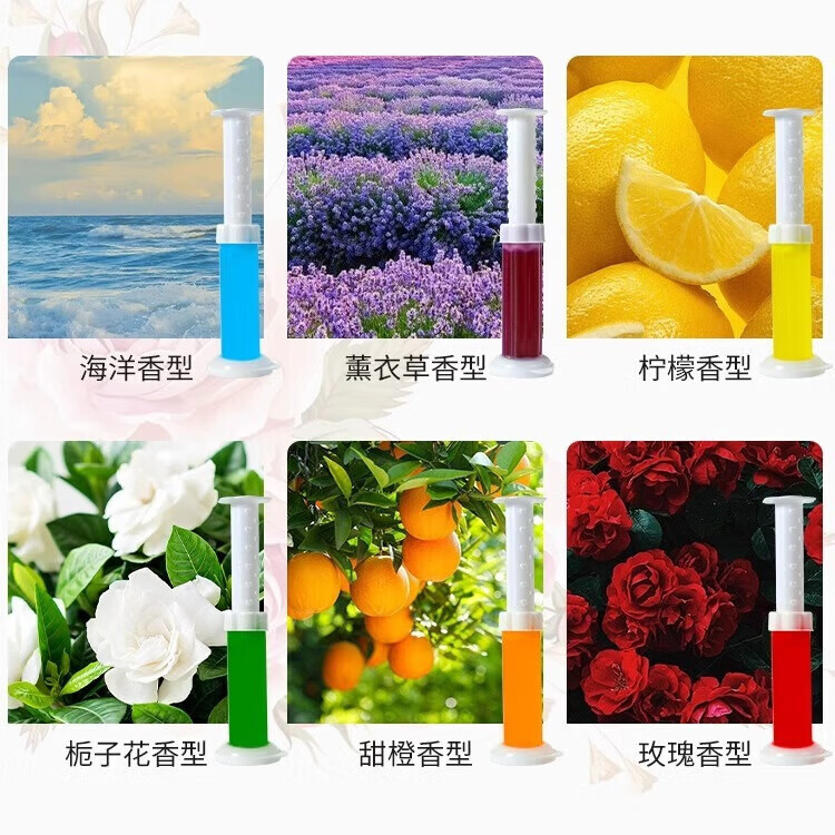 无品牌马桶小花清洁凝胶去异味留香洁厕灵小便池除垢清香洗厕所 三支【栀子花味】1支